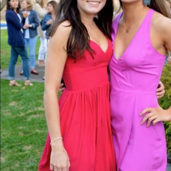 Amanda Uprichard Hot Pink Mini Dress - Picture 6 of 6